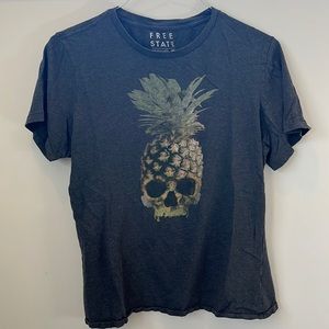 pineapple skull t-shirt